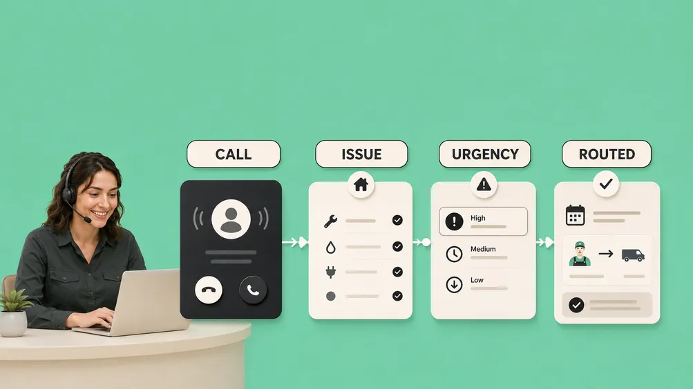 An urgent service call reaches the right next step.