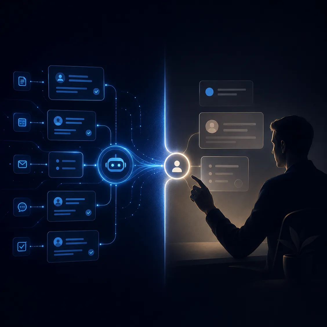 Where AI should stop - Agentic Works, AI Agents & Automations